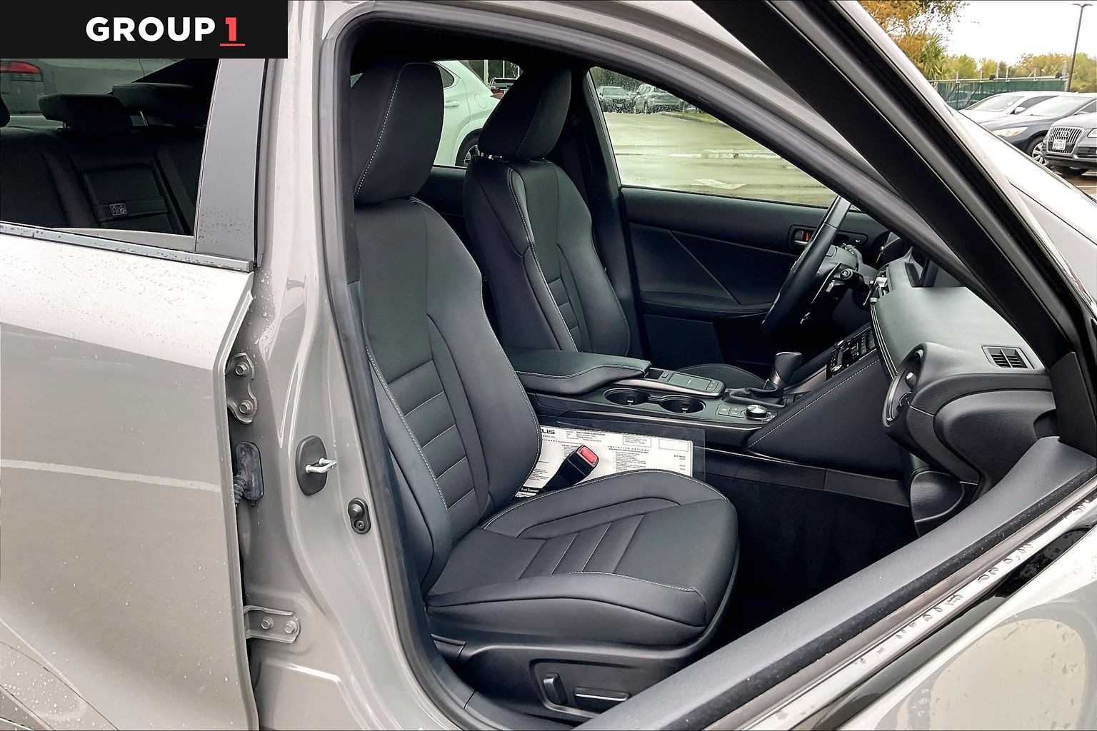 2023 Lexus IS F SPORT Design  BLACK(212)/GRAY(1L8) at Lexus Southwest Houston