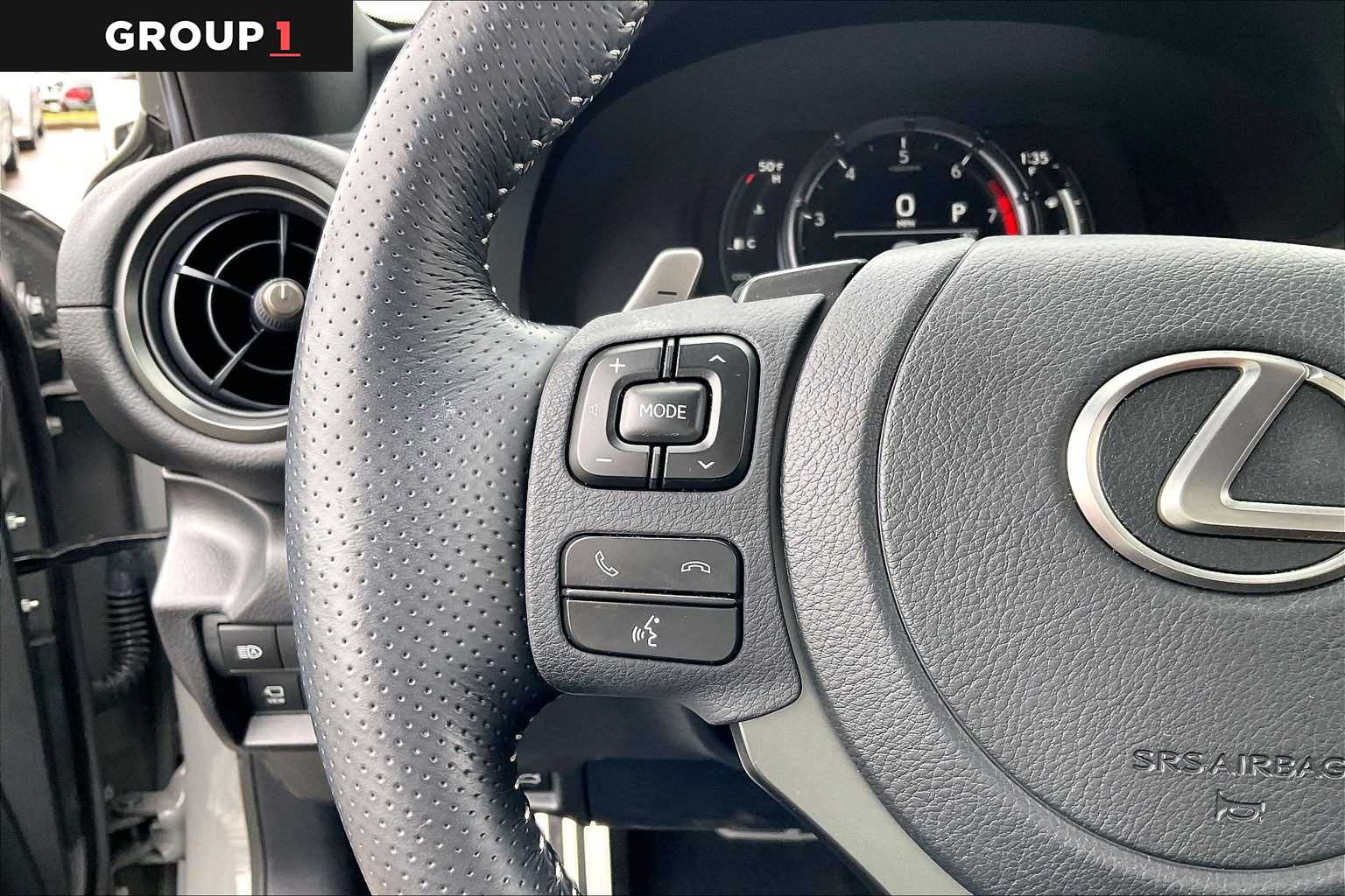 2023 Lexus IS F SPORT Design  BLACK(212)/GRAY(1L8) at Lexus Southwest Houston