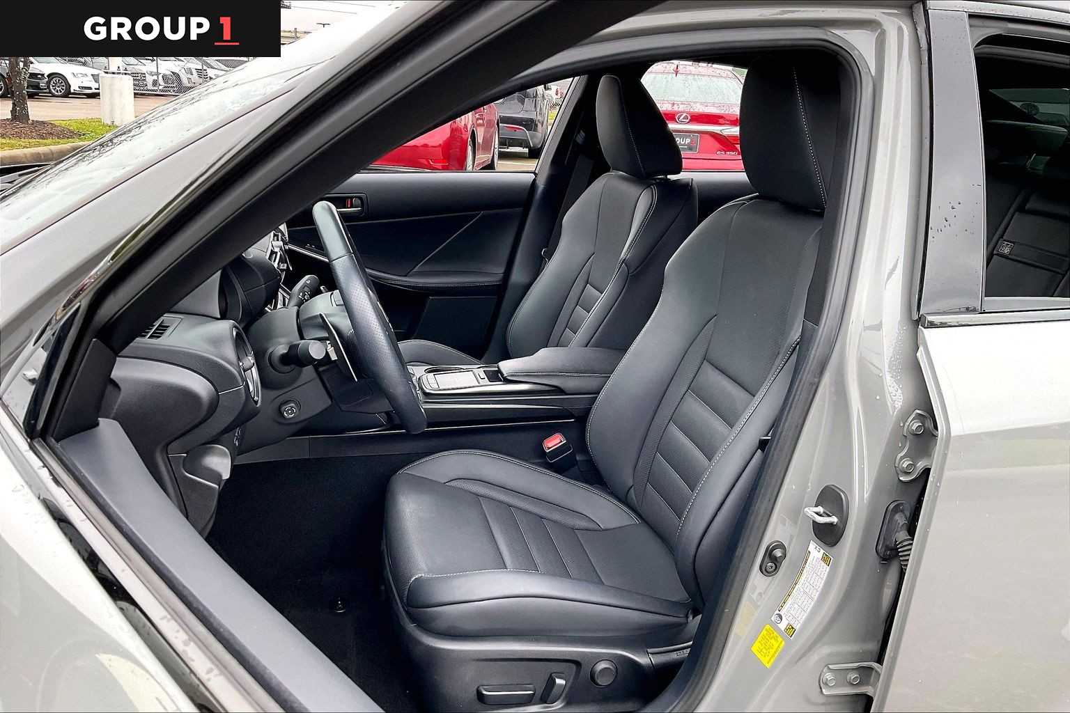 2023 Lexus IS F SPORT Design  BLACK(212)/GRAY(1L8) at Lexus Southwest Houston