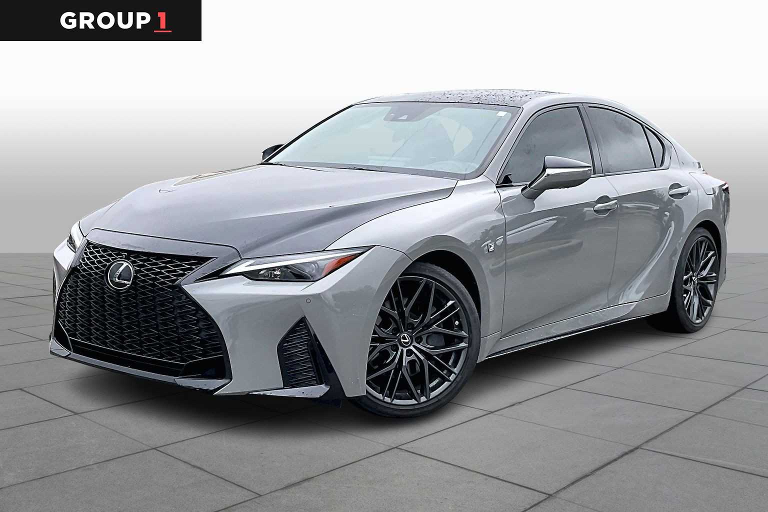 2023 Lexus IS F SPORT Design  BLACK(212)/GRAY(1L8) at Lexus Southwest Houston