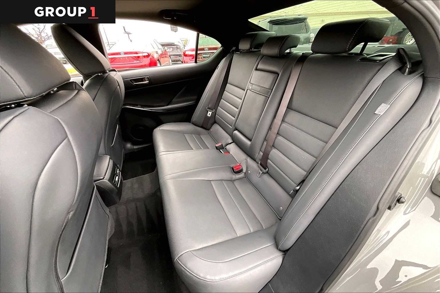 2023 Lexus IS F SPORT Design  BLACK(212)/GRAY(1L8) at Lexus Southwest Houston