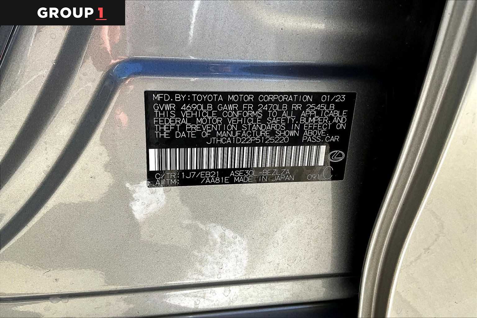 2023 Lexus IS  Atomic Silver at Sterling McCall Lexus