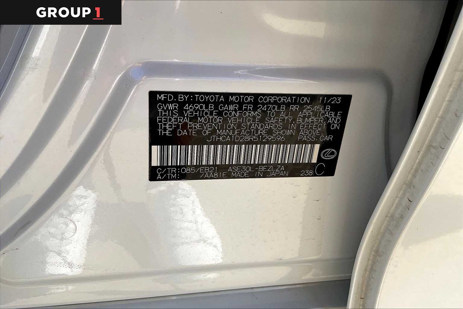 2024 Lexus IS  Eminent White Pearl at Sterling McCall Lexus