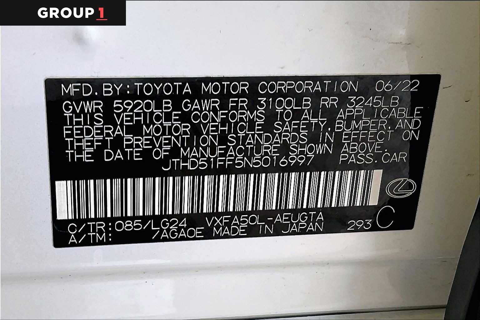 2022 Lexus LS 500 photo 34 of 34