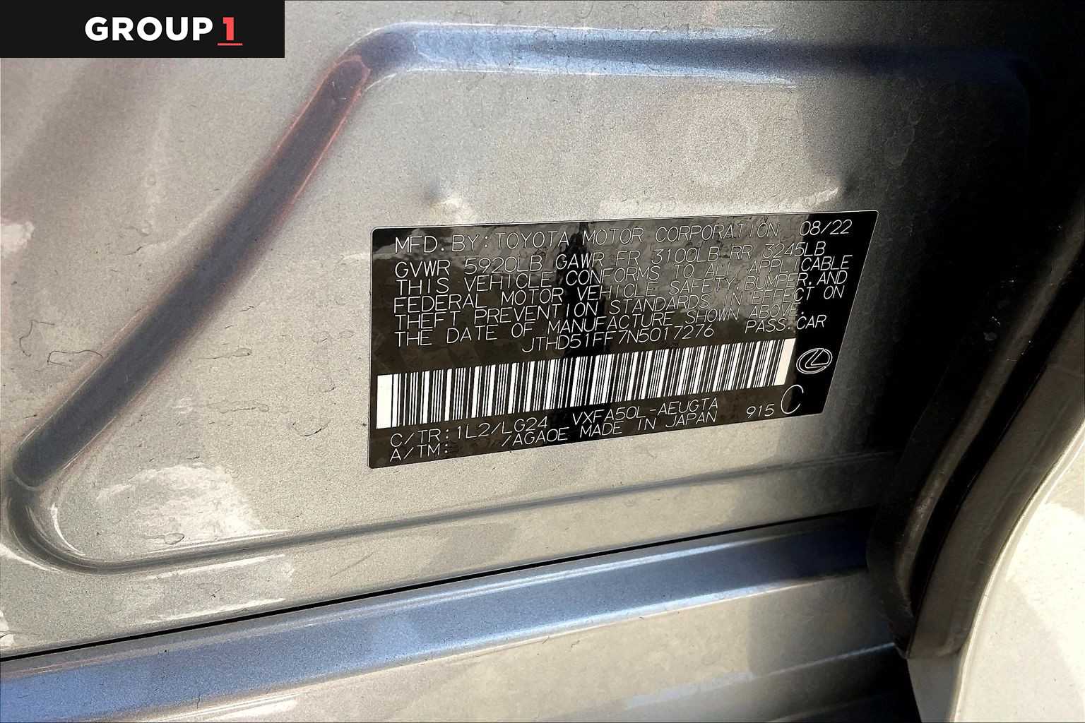 2022 Lexus LS LS 500 Iridium at Sterling McCall Lexus of Clear Lake