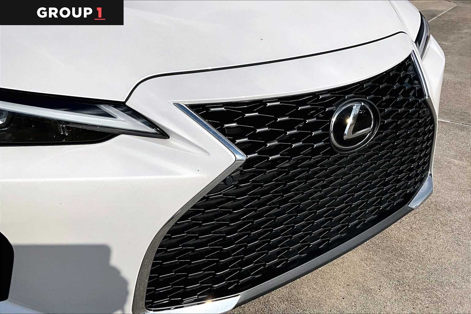 2024 Lexus IS  Eminent White Pearl at Lexus of Clear Lake