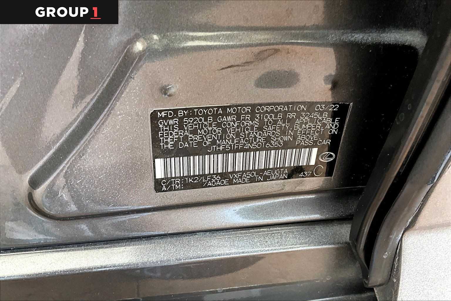 2022 Lexus LS 500 photo 68 of 68