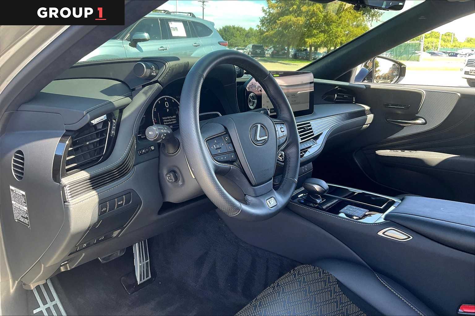 2025 Lexus LS F SPORT  Atomic Silver at Lexus Southwest Houston