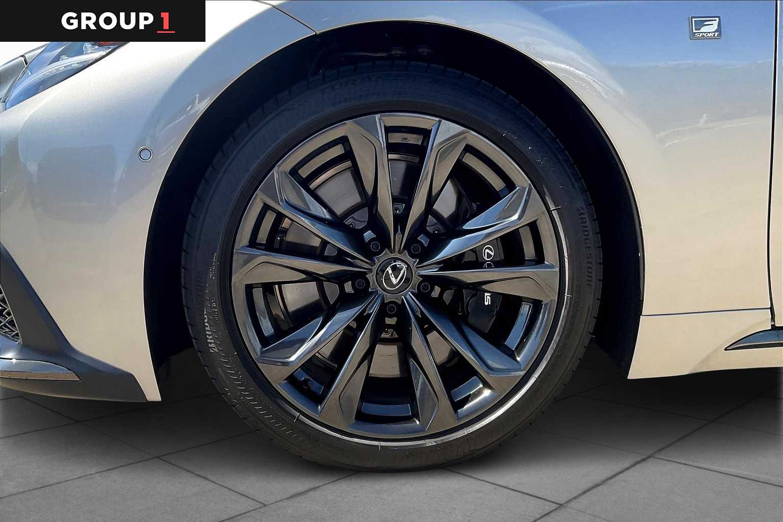 2025 Lexus LS F SPORT  Atomic Silver at Lexus Southwest Houston