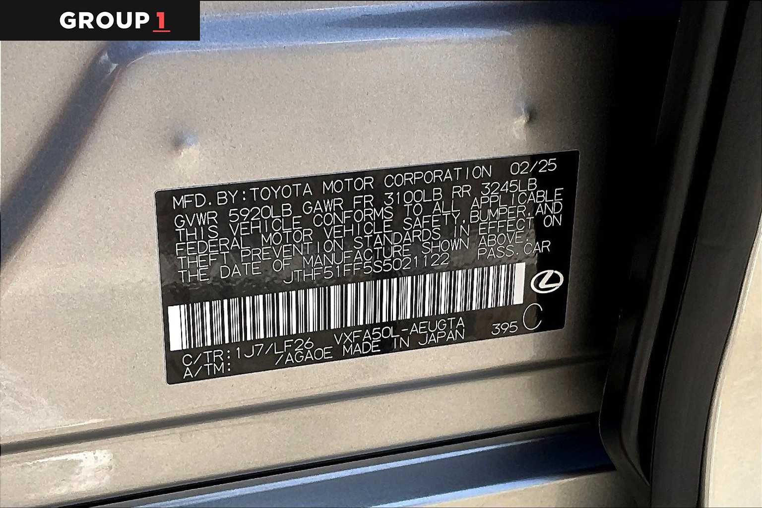 2025 Lexus LS F SPORT  Atomic Silver at Lexus Southwest Houston