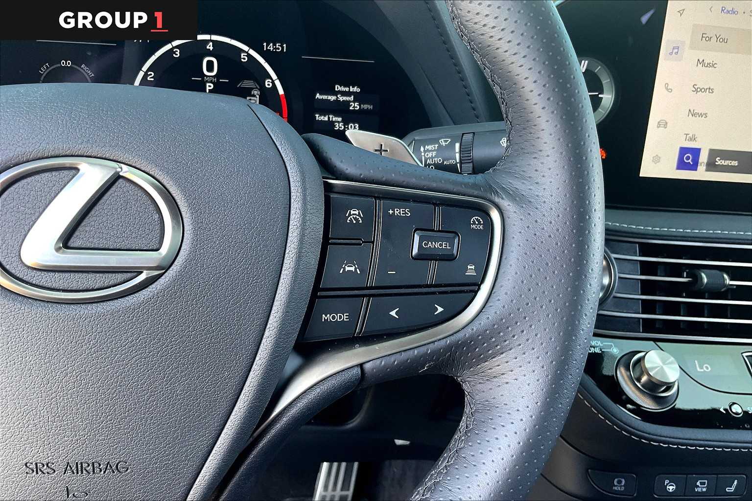 2025 Lexus LS F SPORT  Atomic Silver at Lexus Southwest Houston