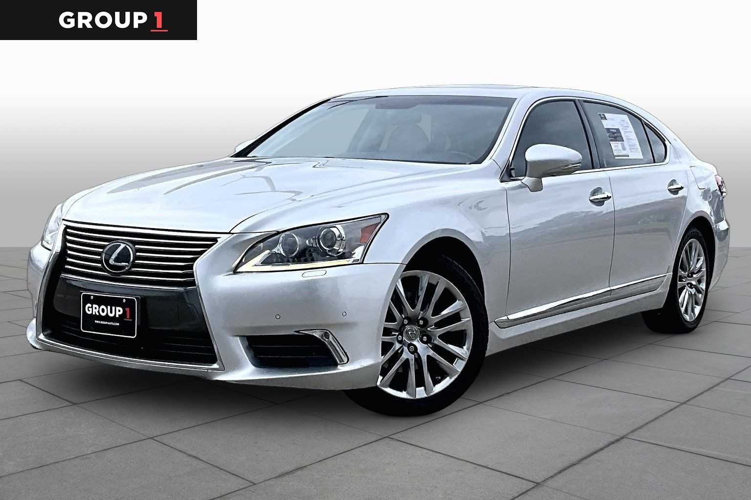2017 Lexus LS 460 L  Liquid Platinum at Texan GMC Buick