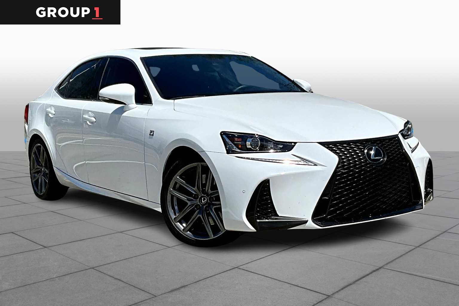2020 Lexus IS 350 F SPORT  Ultra White at Lexus Southwest Houston