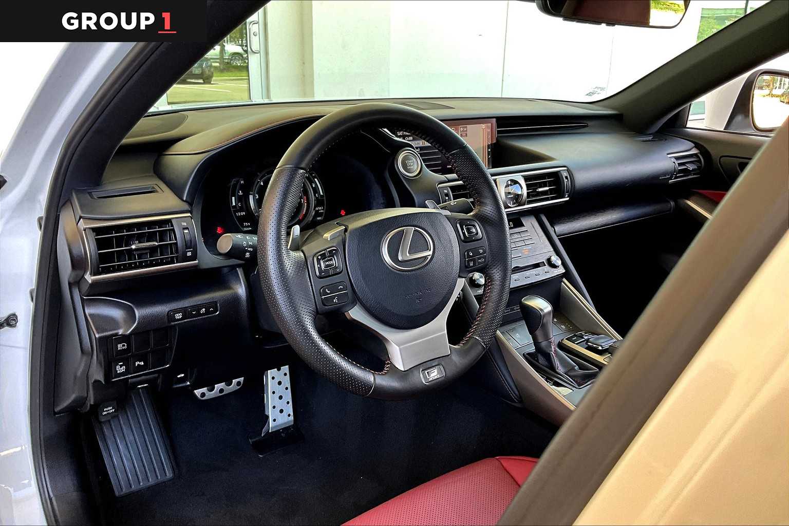 2020 Lexus IS 350 F SPORT  Ultra White at Lexus Southwest Houston