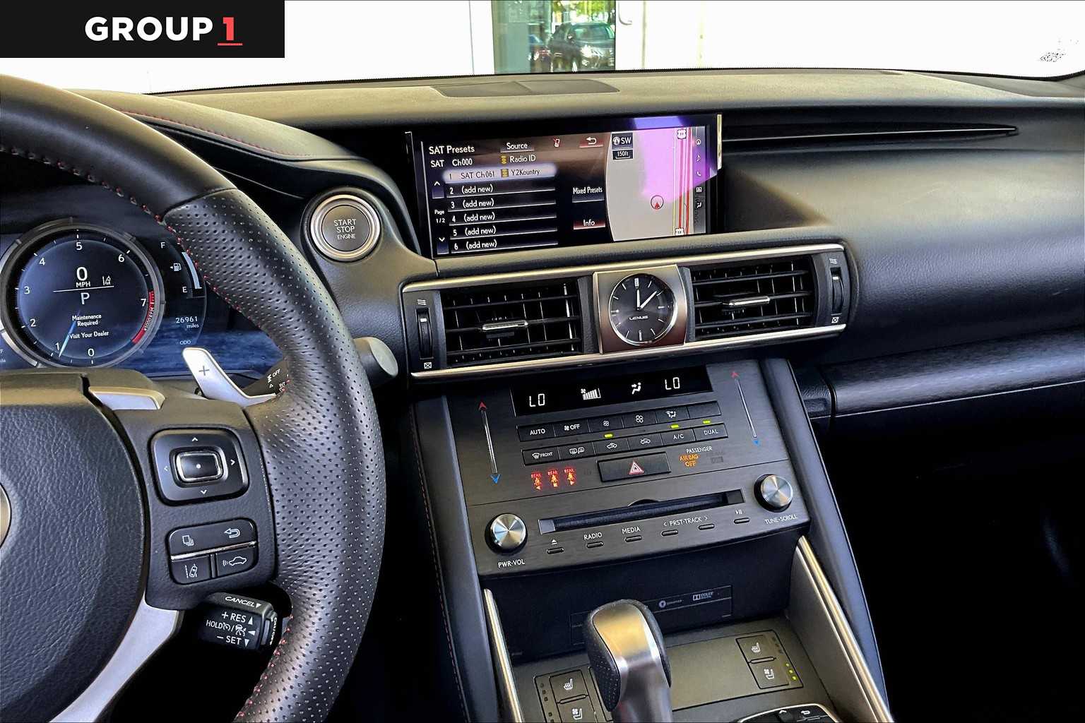 2020 Lexus IS 350 F SPORT  Ultra White at Lexus Southwest Houston