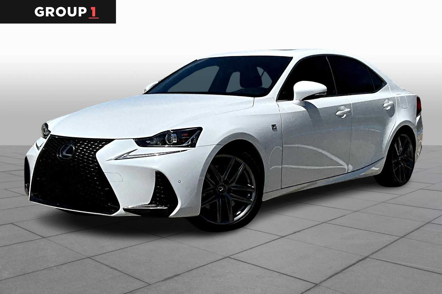 2020 Lexus IS 350 F SPORT  Ultra White at Lexus Southwest Houston