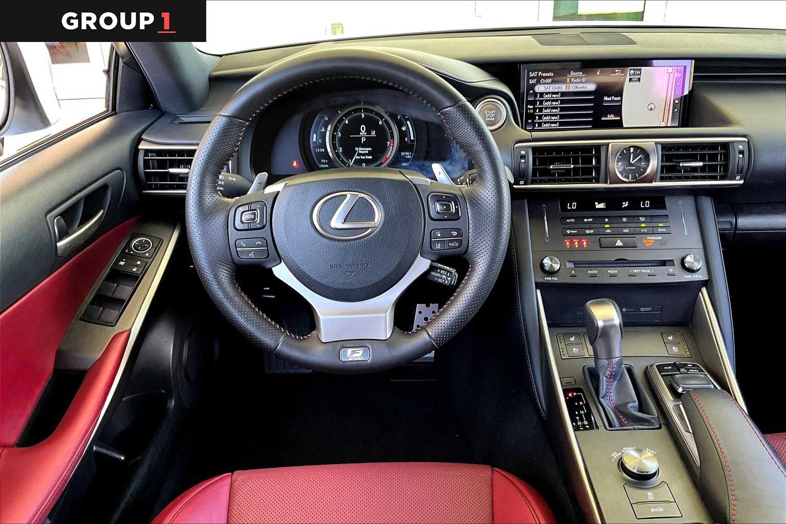 2020 Lexus IS 350 F SPORT  Ultra White at Lexus Southwest Houston