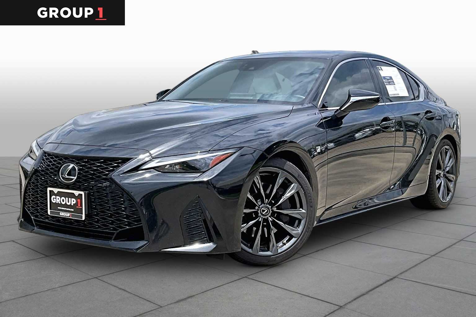 2021 Lexus IS 350 F SPORT  Caviar at Lexus of Clear Lake