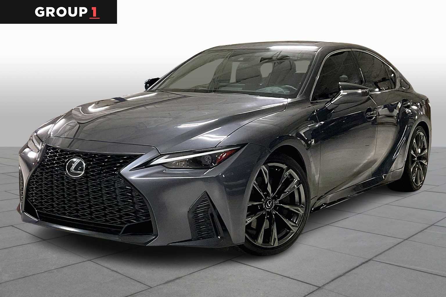 2023 Lexus IS 350 F SPORT  Cloudburst Gray at Lexus of Clear Lake