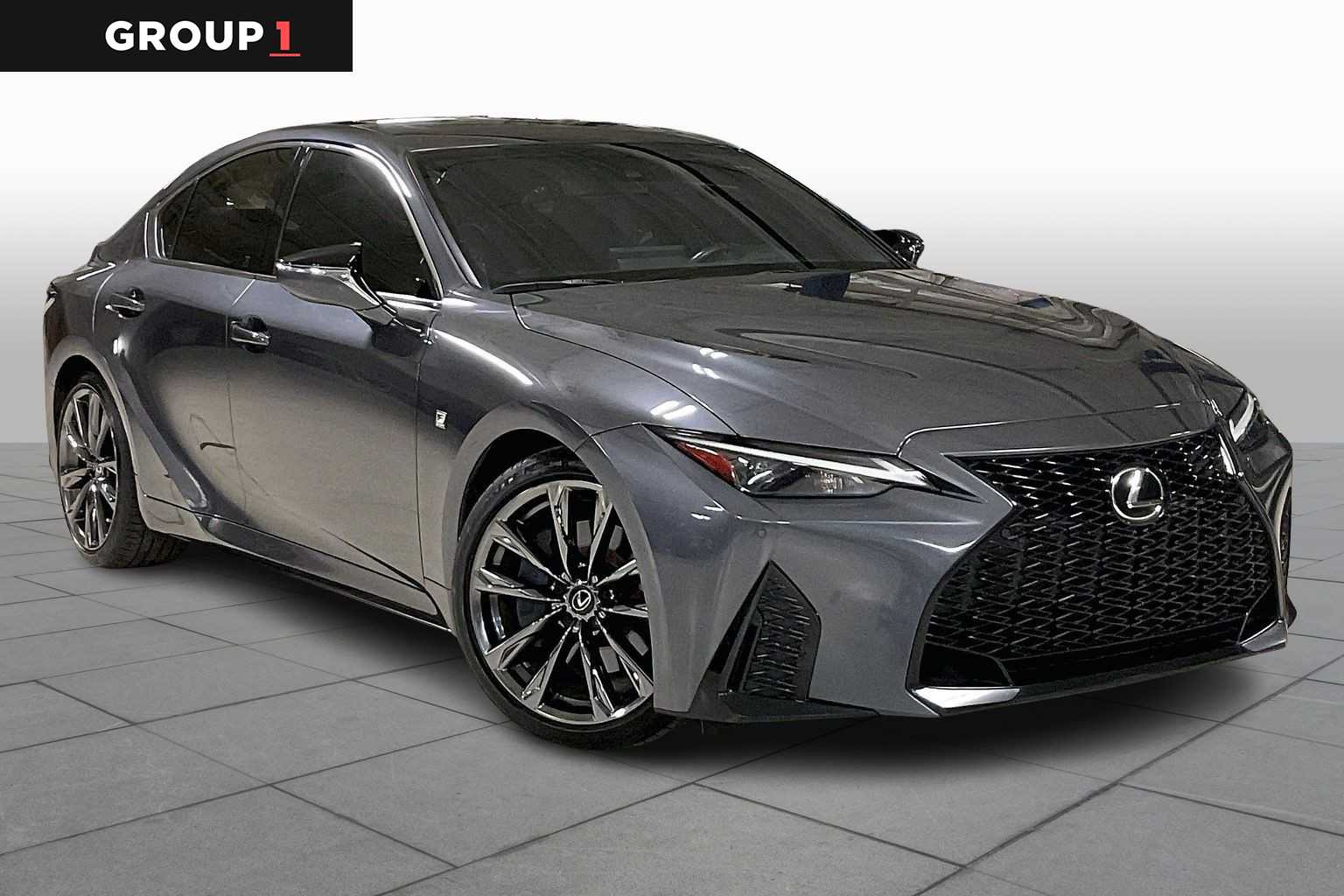 2023 Lexus IS 350 F SPORT  Cloudburst Gray at Lexus of Clear Lake