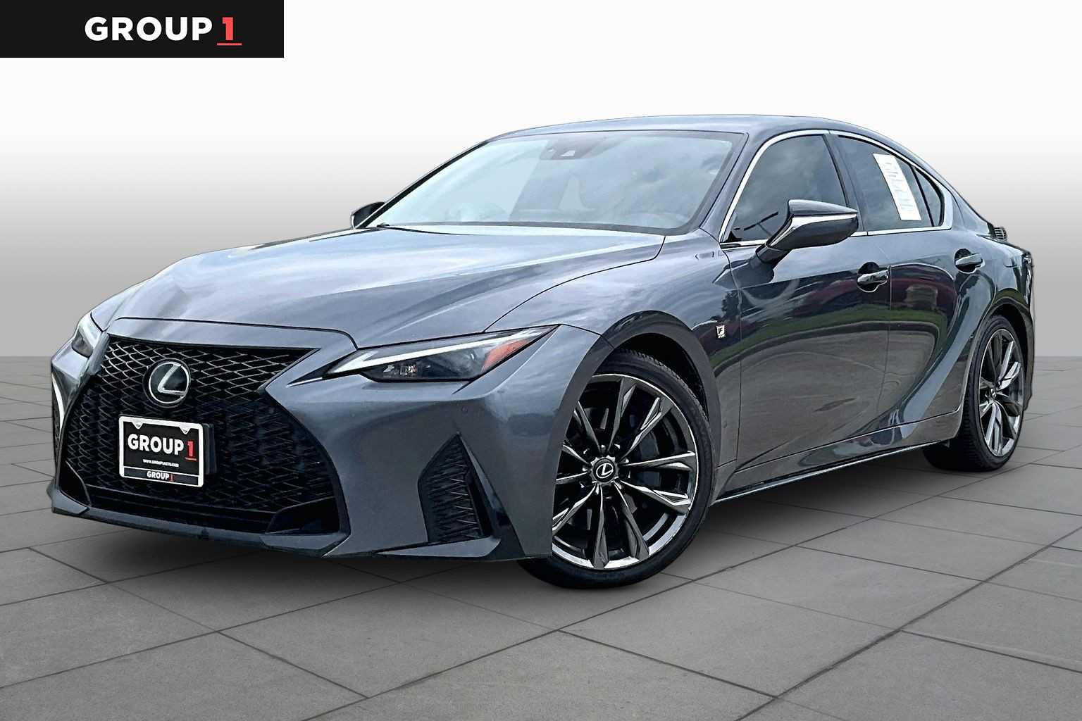 2023 Lexus IS 350 F SPORT  Cloudburst Gray at Lexus Southwest Houston
