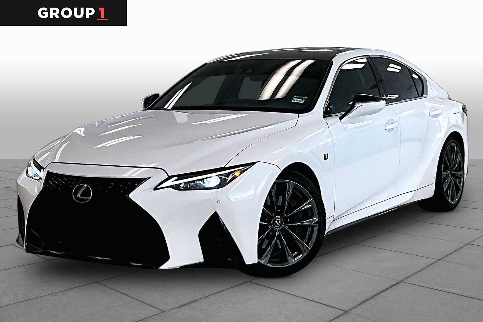 2023 Lexus IS 350 F SPORT  Ultra White at Lexus of Clear Lake