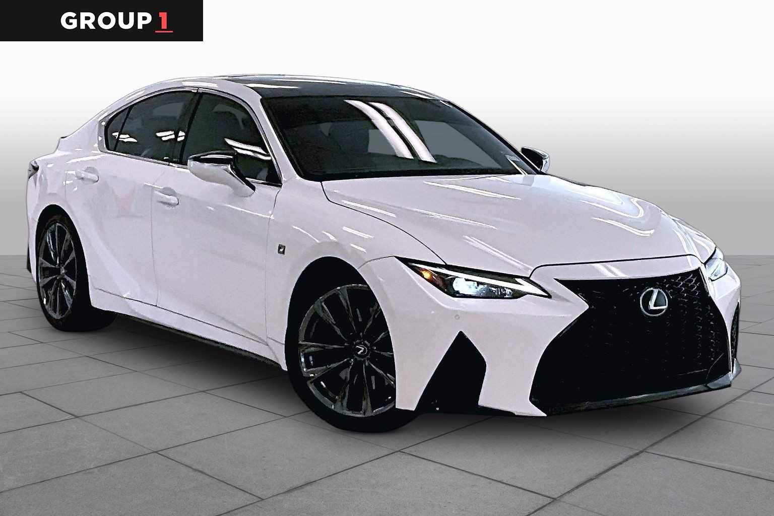 2023 Lexus IS 350 F SPORT  Ultra White at Lexus of Clear Lake