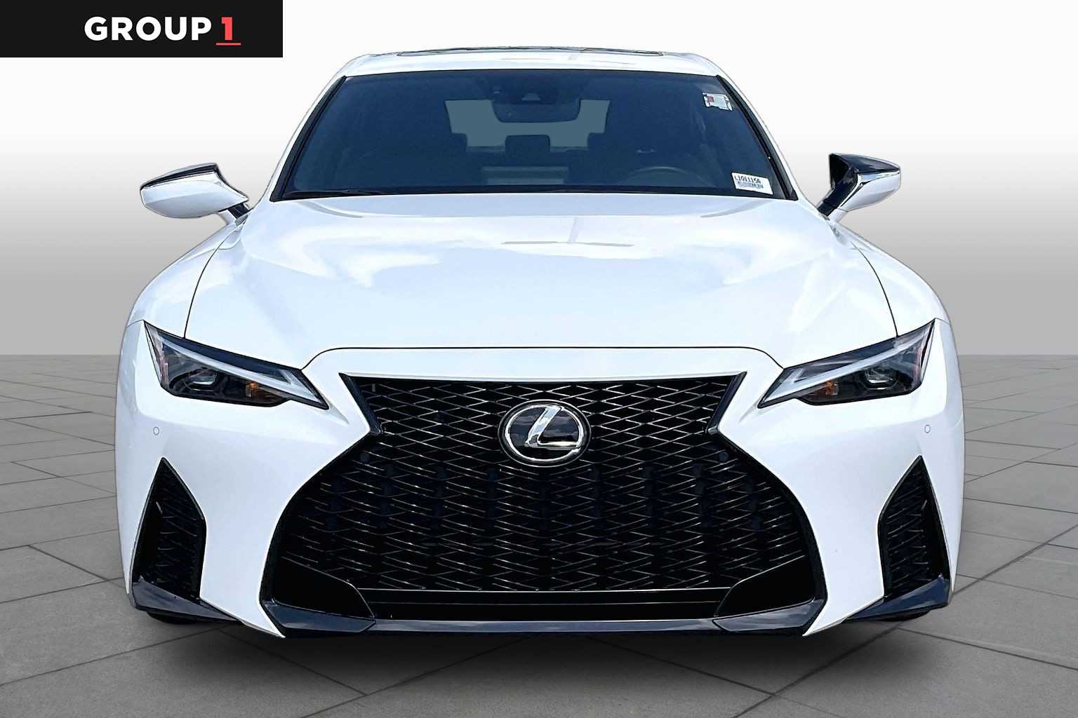 2024 Lexus IS 350 F SPORT  Ultra White at Group 1 Toyota Southwest