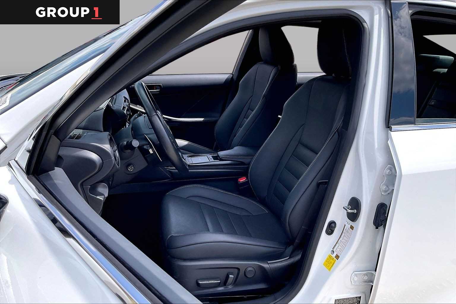 2024 Lexus IS 350 F SPORT  Ultra White at Group 1 Toyota Southwest