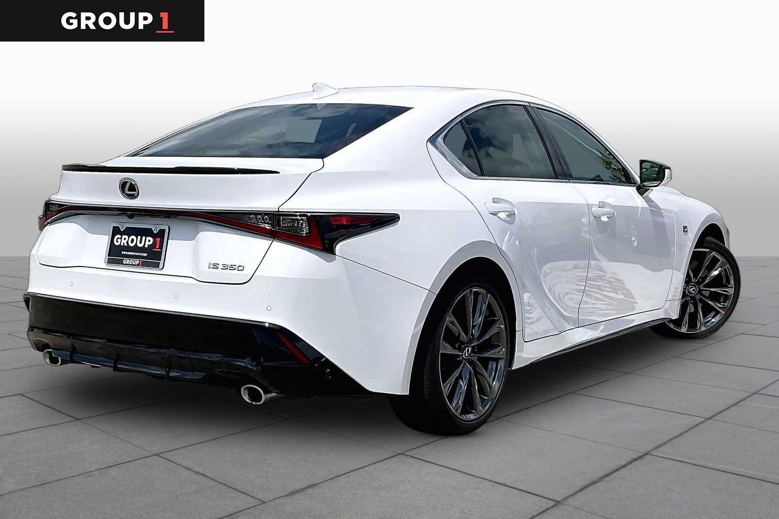 2024 Lexus IS 350 F SPORT  Ultra White at Group 1 Toyota Southwest