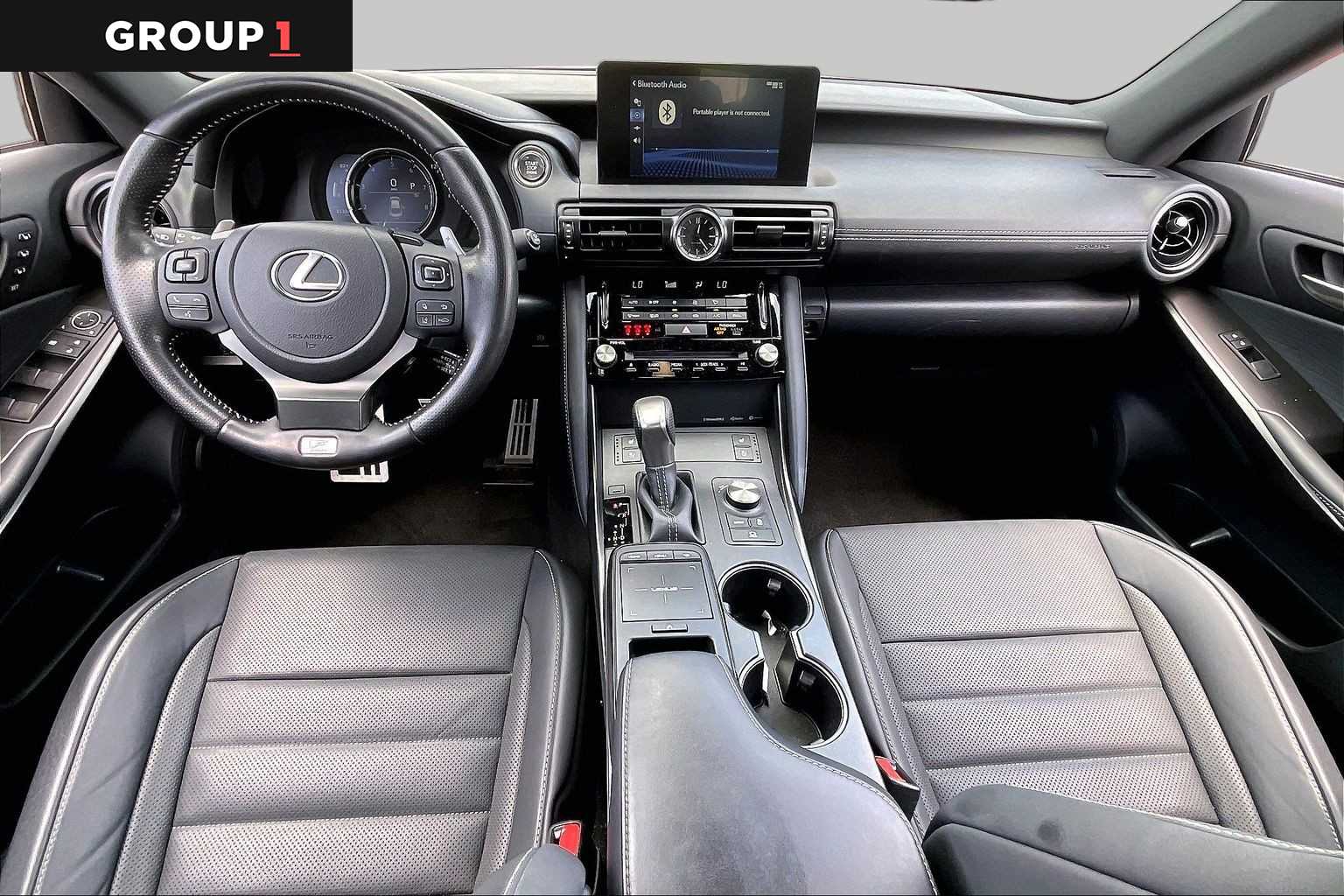 2024 Lexus IS 350 F SPORT  Ultra White at Group 1 Toyota Southwest