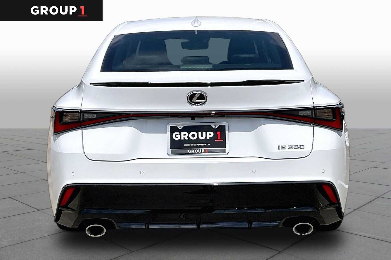 2024 Lexus IS 350 F SPORT  Ultra White at Group 1 Toyota Southwest