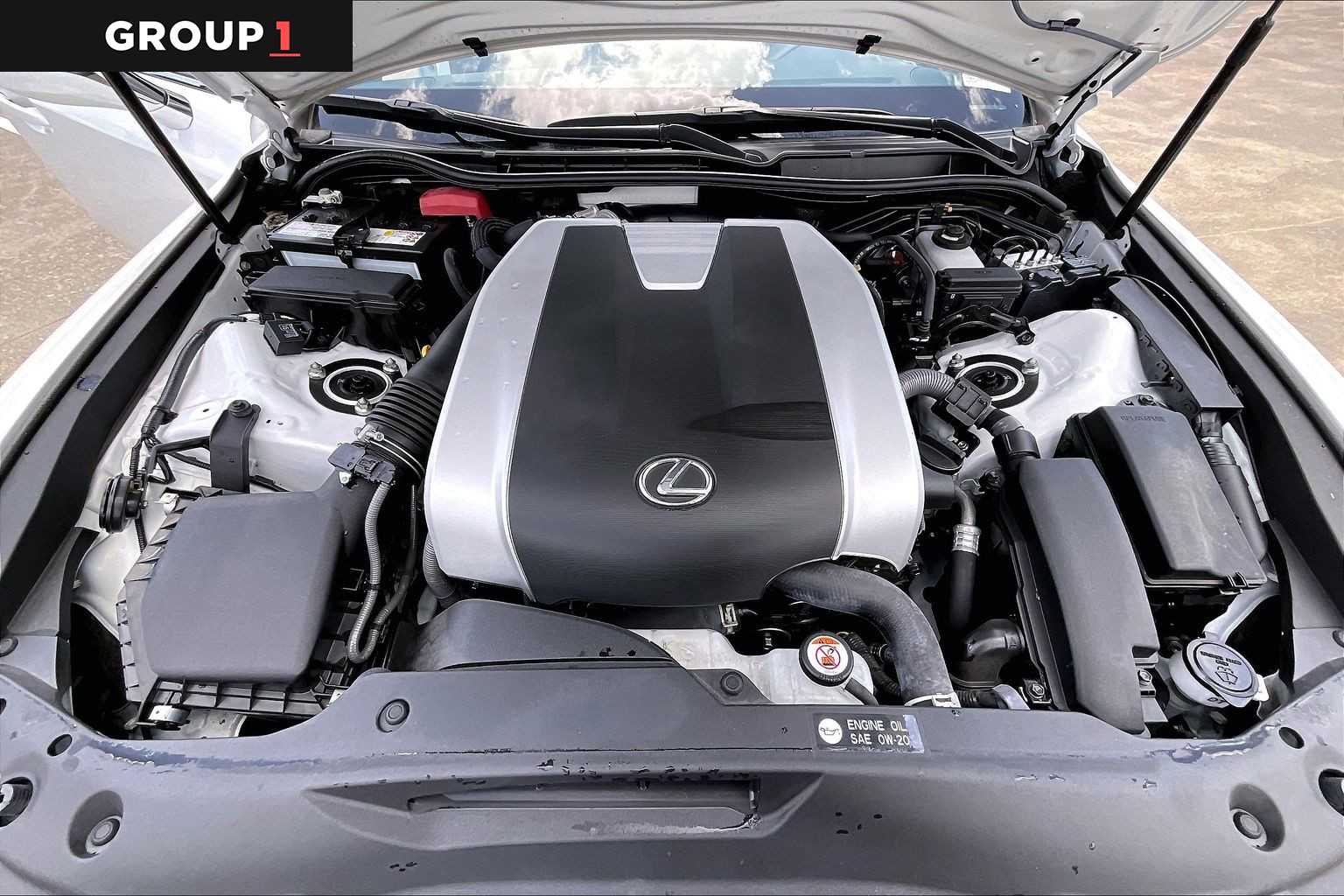 2024 Lexus IS 350 F SPORT  Ultra White at Group 1 Toyota Southwest