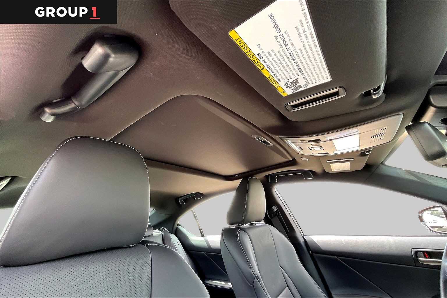 2024 Lexus IS 350 F SPORT  Ultra White at Group 1 Toyota Southwest