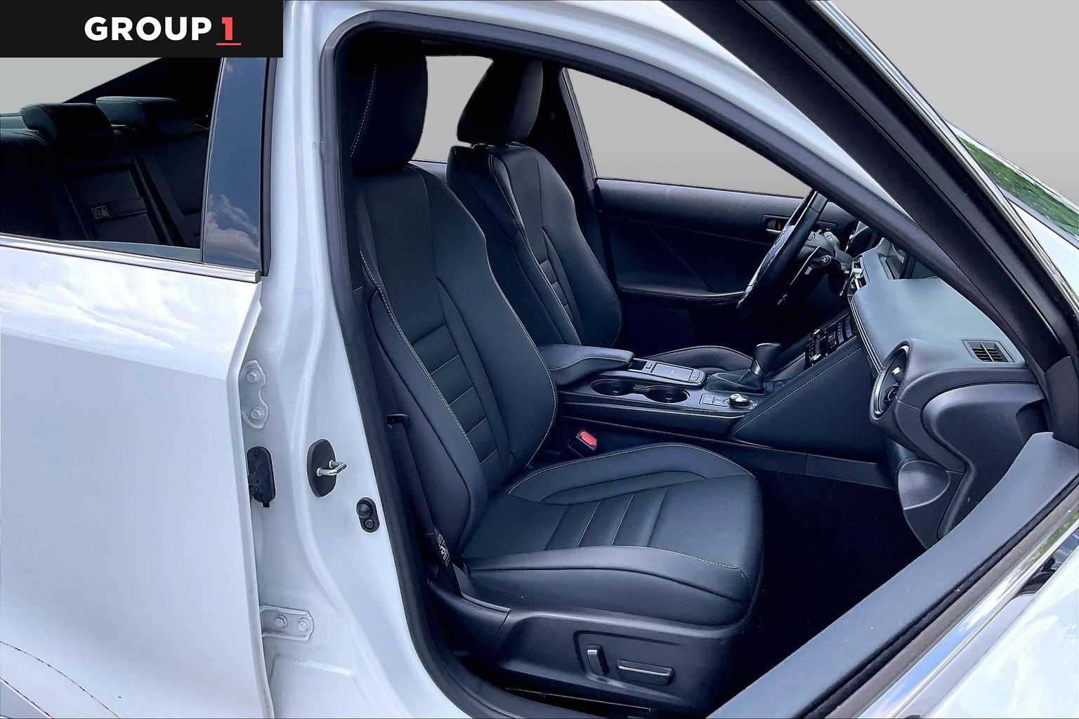 2024 Lexus IS 350 F SPORT  Ultra White at Group 1 Toyota Southwest