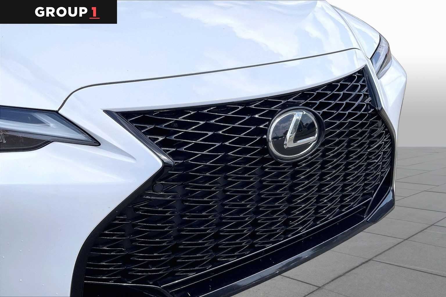 2024 Lexus IS 350 F SPORT  Ultra White at Group 1 Toyota Southwest