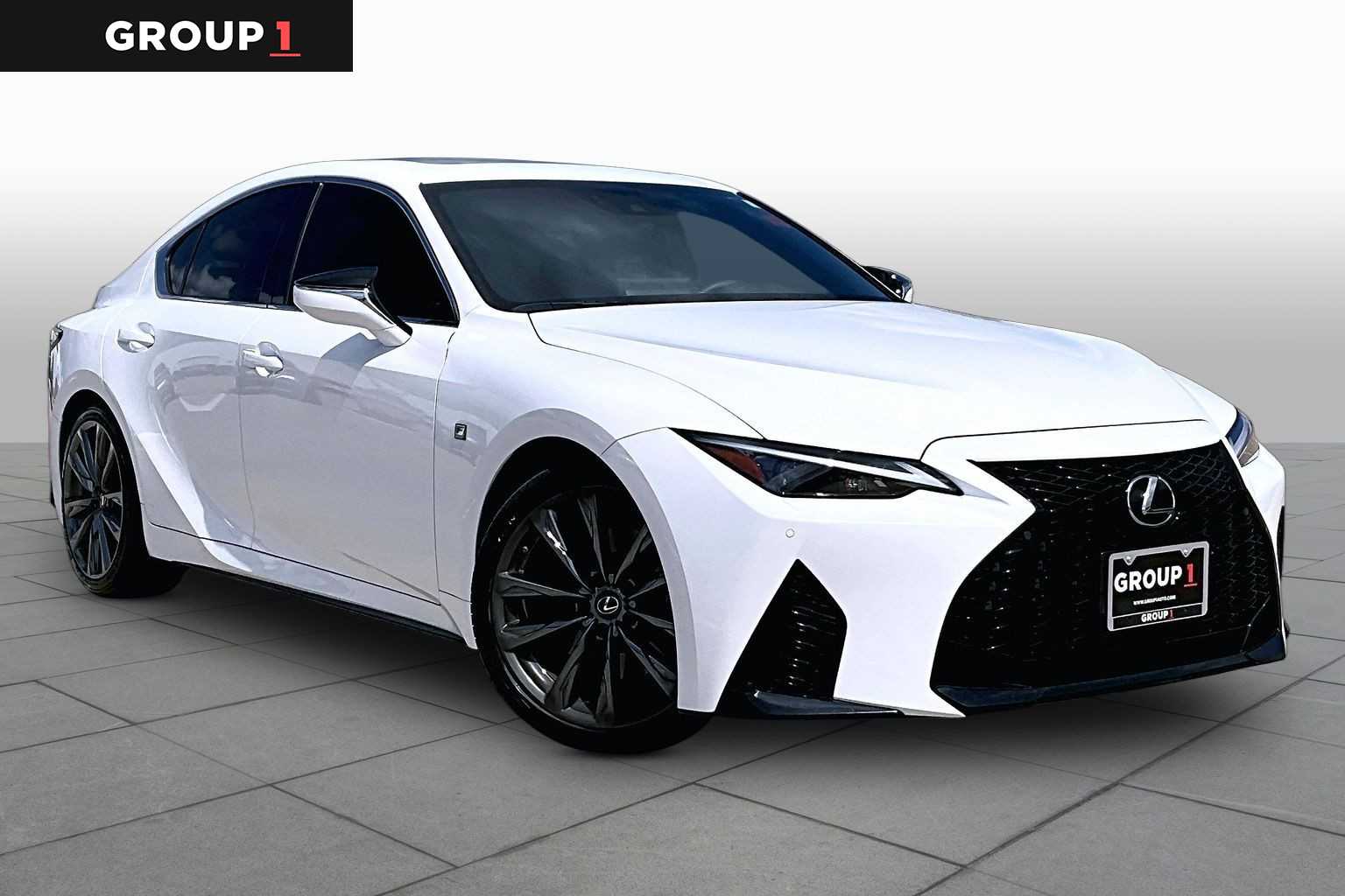 2024 Lexus IS 350 F SPORT  Ultra White at Lexus of Clear Lake