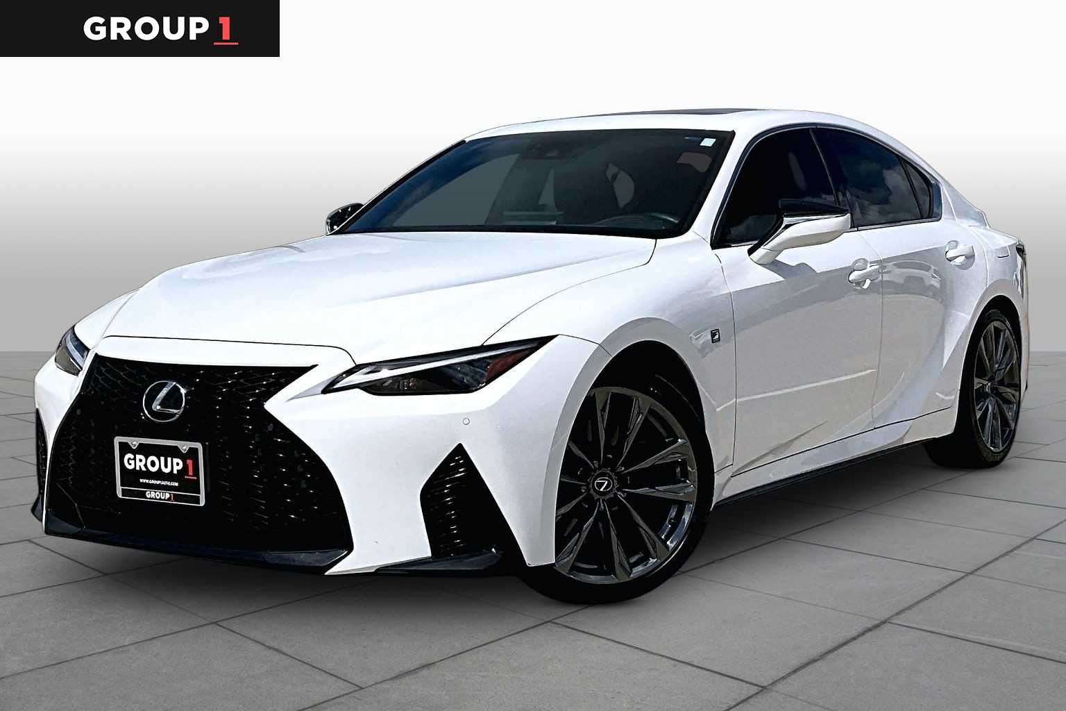 2024 Lexus IS 350 F SPORT  Ultra White at Lexus of Clear Lake