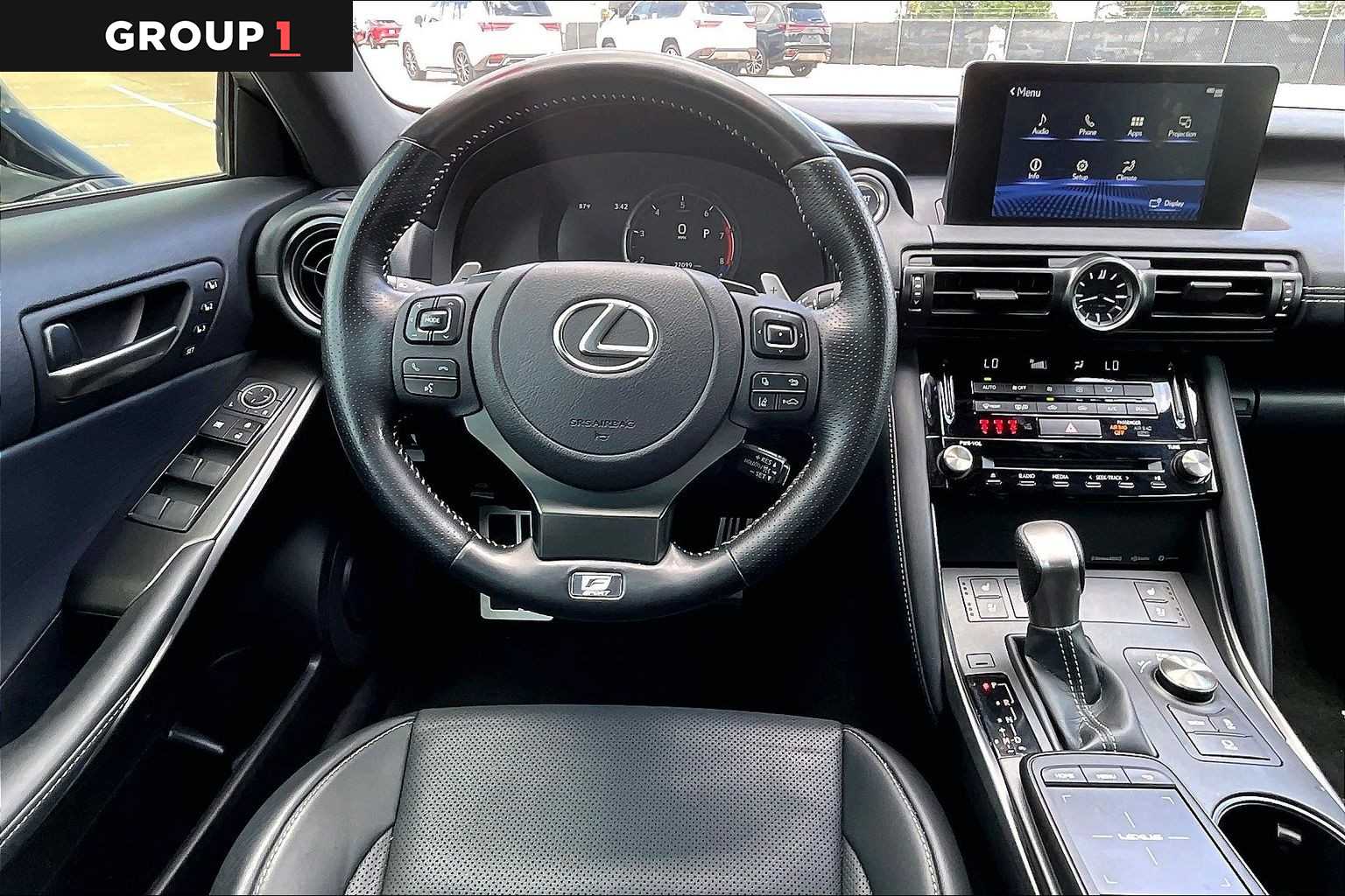 2024 Lexus IS 350 F SPORT  Ultra White at Lexus of Clear Lake
