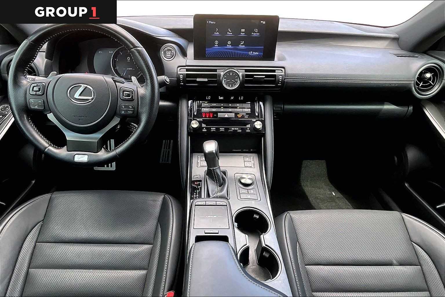 2024 Lexus IS 350 F SPORT  Ultra White at Lexus of Clear Lake