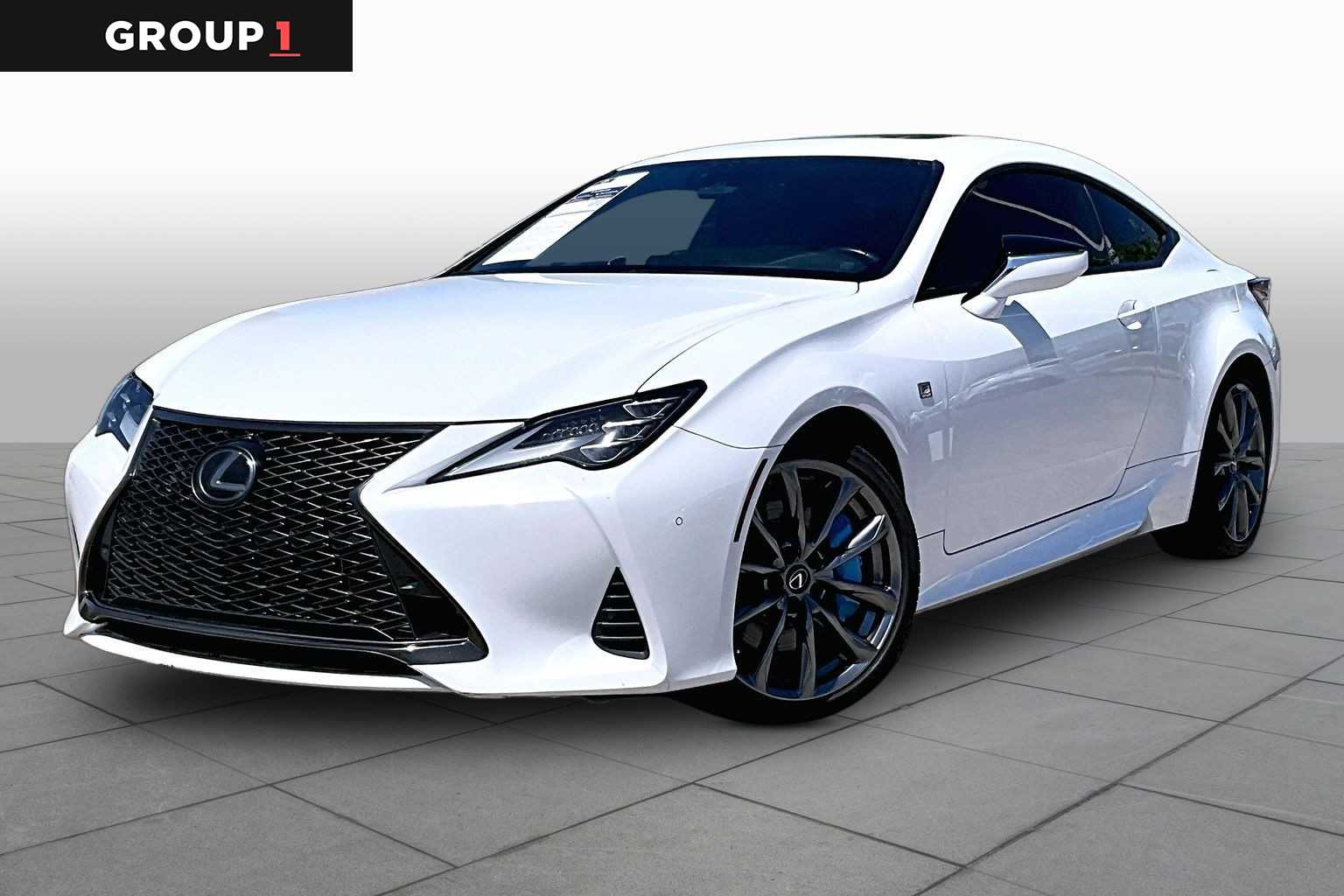2019 Lexus RC 350 F SPORT  Ultra White at Honda of Clear Lake