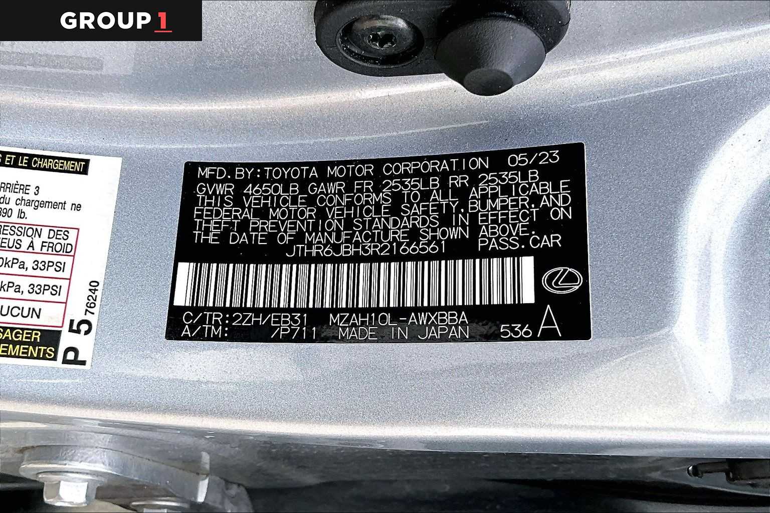 2024 Lexus UX F SPORT Handling  Iridium with Obsidian Roof at Lexus Southwest Houston