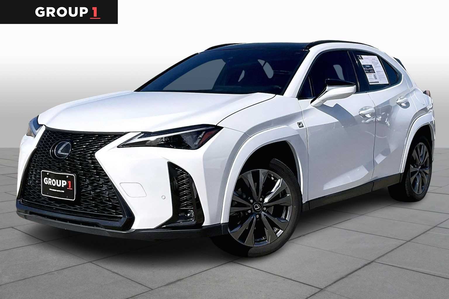 2023 Lexus UX F SPORT Handling  Ultra White w/Obsidian Roof at Lexus Southwest Houston