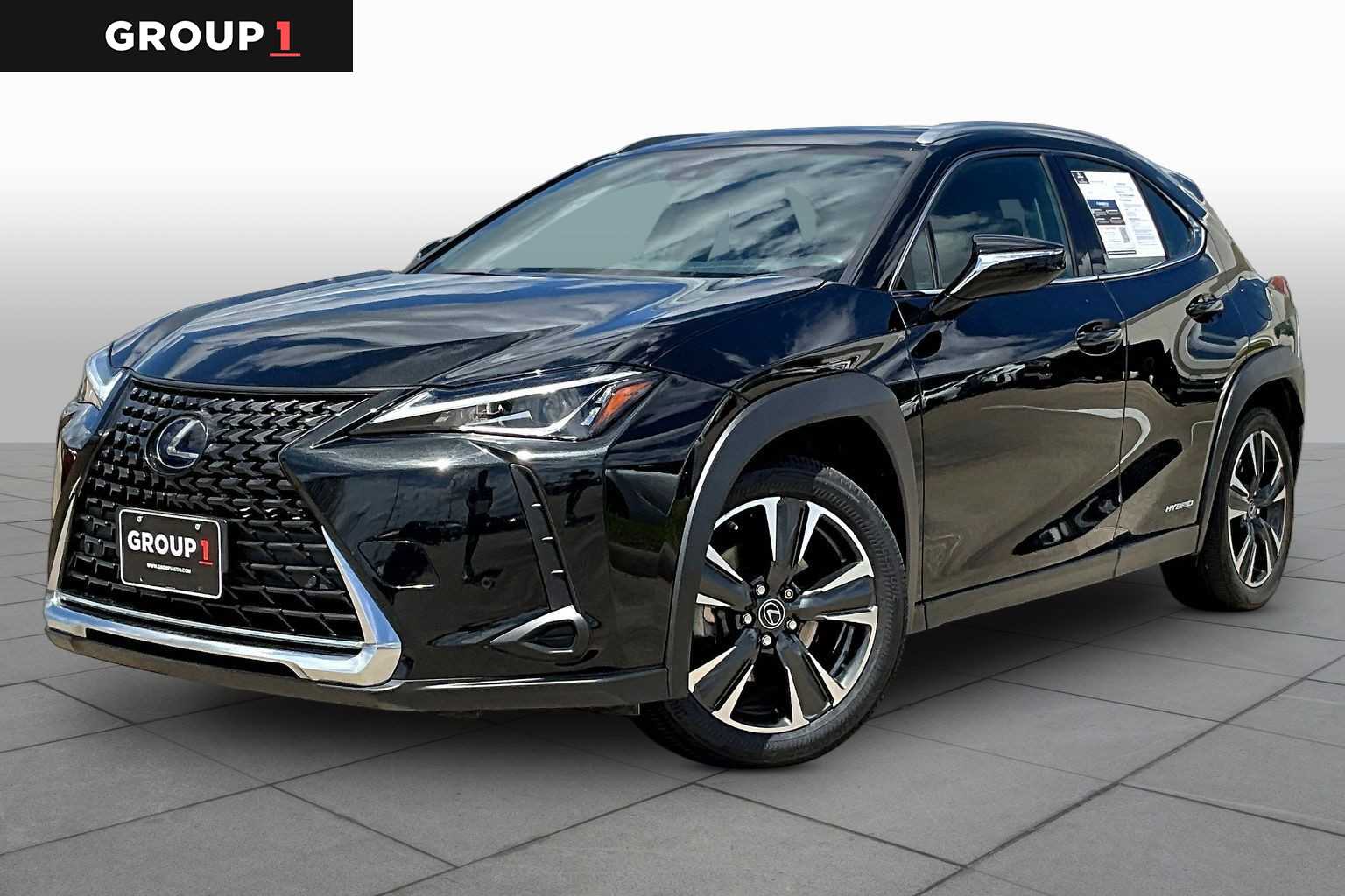 Black (Caviar) 2019 Lexus UX Hybrid 250h AWD SUV / Crossover All-Wheel Drive Continuously Variable Transmission