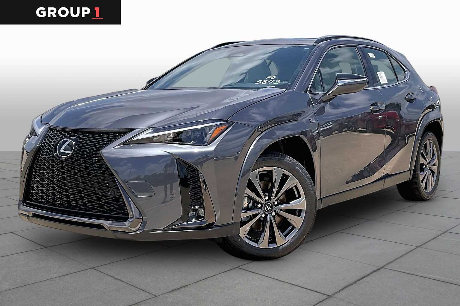 2026 Lexus UX 300h F SPORT Design  Cloudburst Gray w/Obsidian Roof at Lexus of Clear Lake