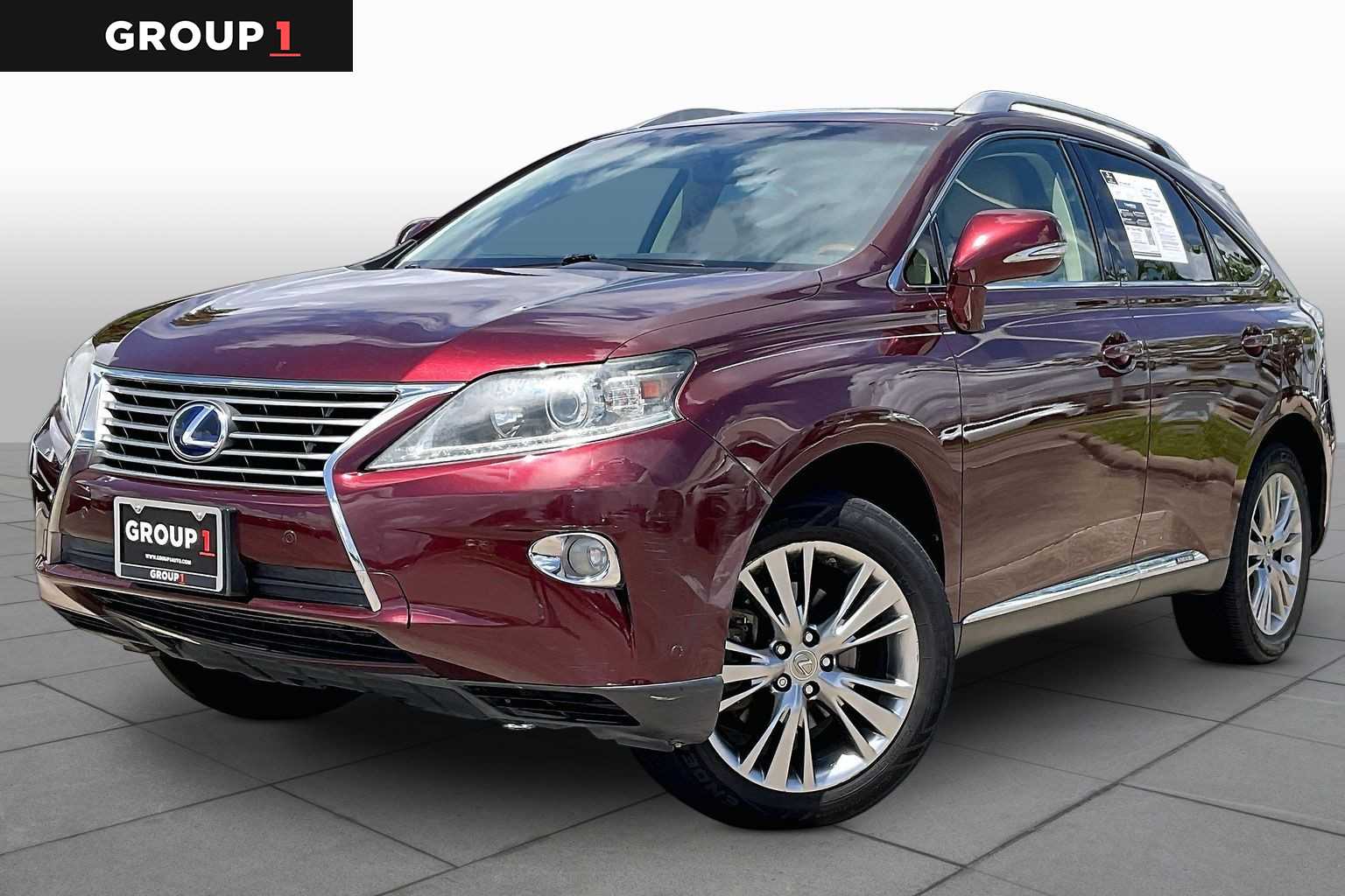 2013 Lexus RX 450h  Claret Mica at Sterling McCall Nissan