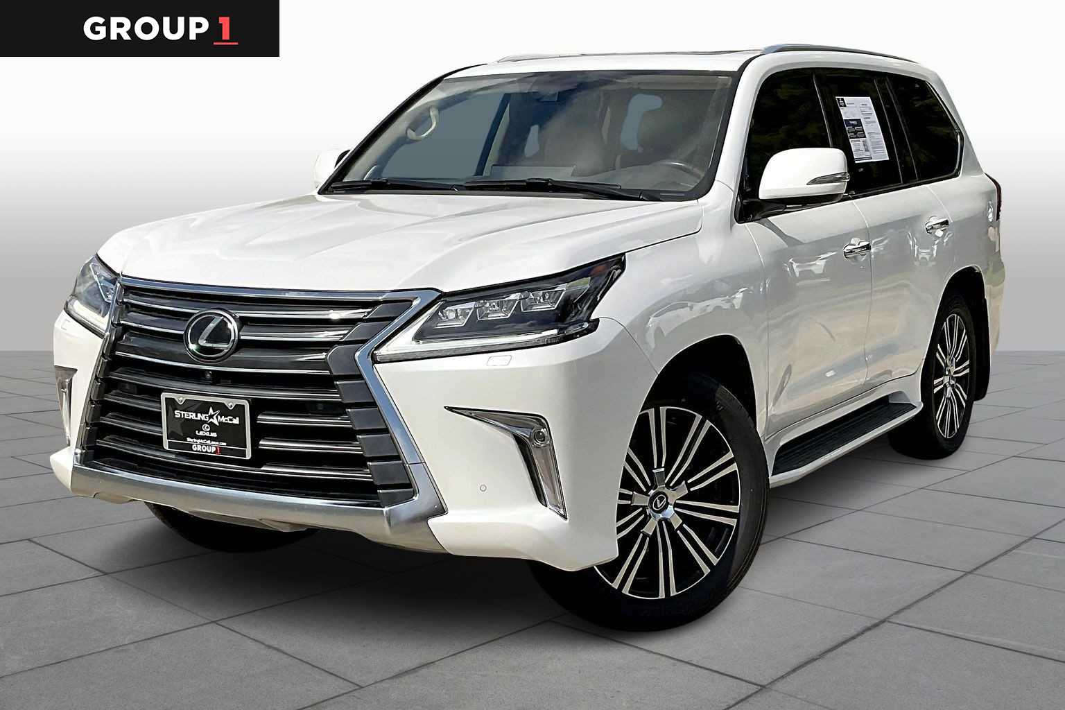 2021 Lexus LX LX 570 Eminent White Pearl at Sterling McCall Lexus of Clear Lake