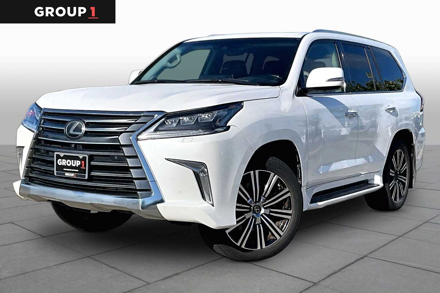 2021 Lexus LX 570  Eminent White Pearl at Lexus of Clear Lake