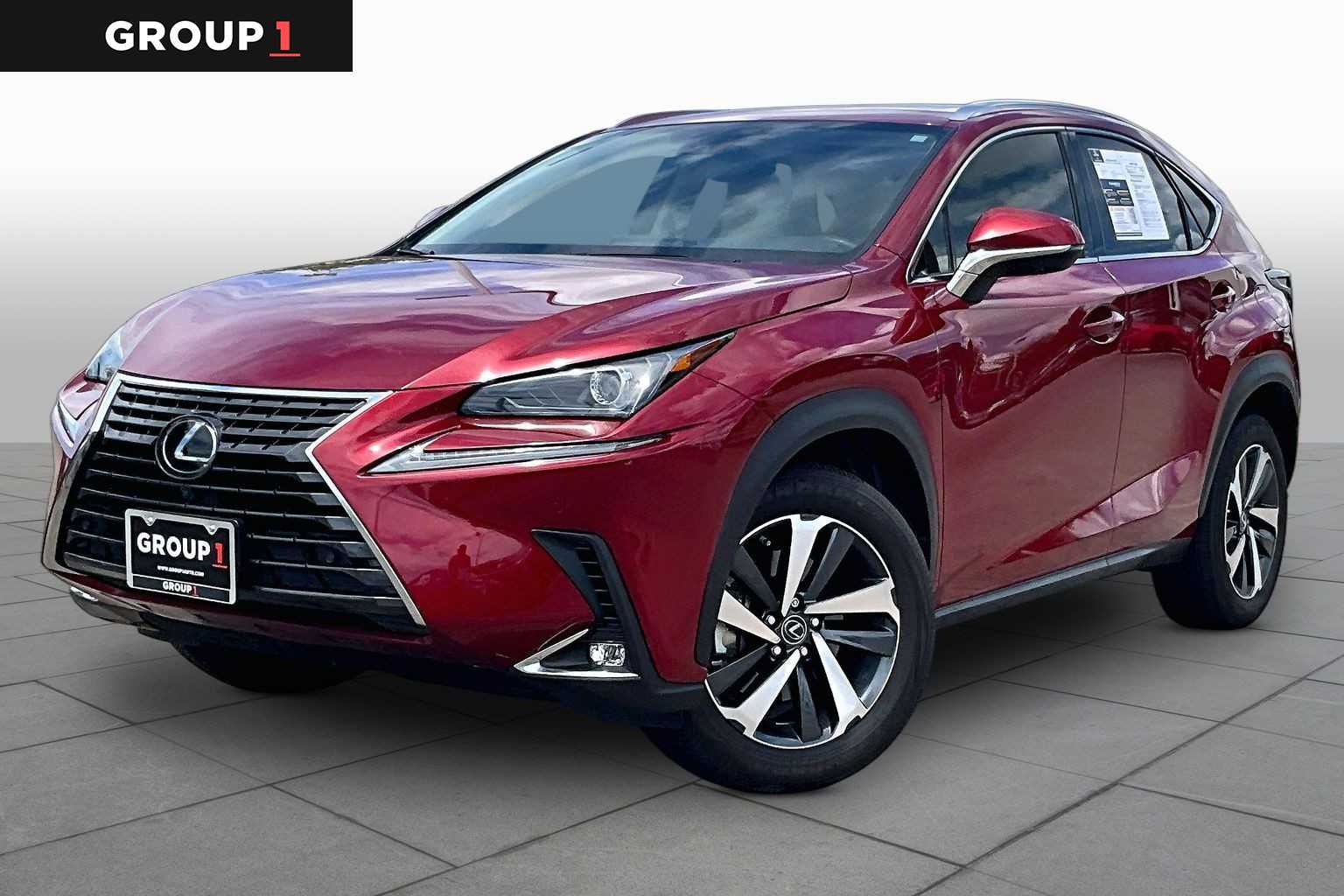 2020 Lexus NX 300  Matador Red Mica at Lexus Southwest Houston