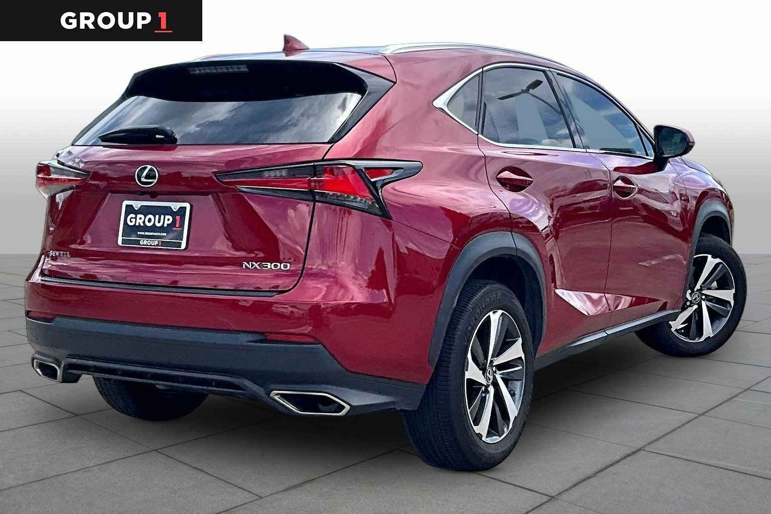 2020 Lexus NX 300  Matador Red Mica at Lexus Southwest Houston